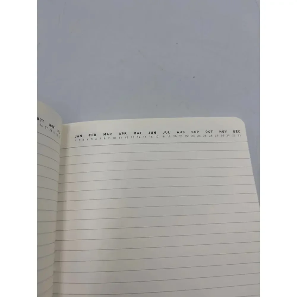 Altitude 160-page Ruled Journal Dark Sage Vegan Leather Debossed Arch Detail